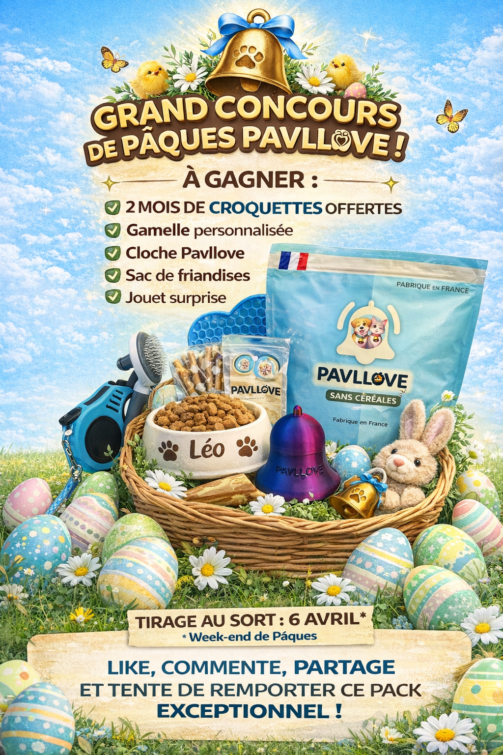 🐣🎁 GRAND CONCOURS DE PÂQUES PAVLLOVE ! 🎁🐣