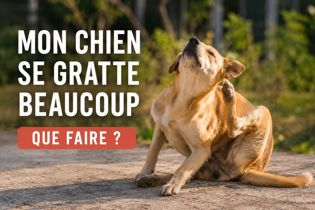 Mon chien se gratte beaucoup : que faire ? Causes, solutions et alimentation en 2026