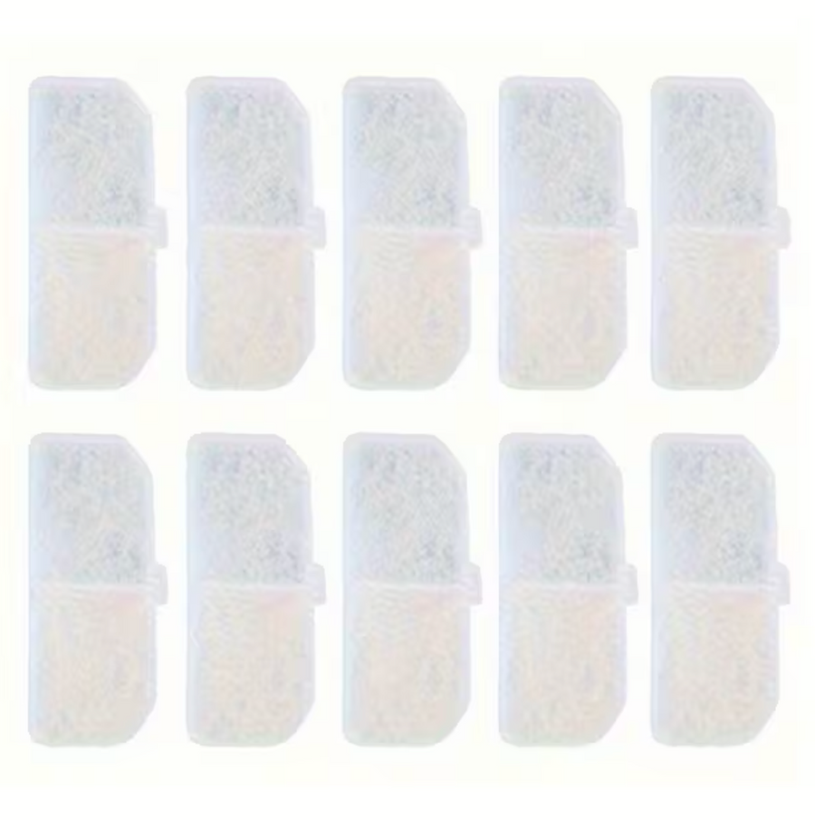 Filtres fontaine eau chat – 10 filtres charbon actif & résine Pavllove ⭐⭐⭐⭐⭐ - Pavllove