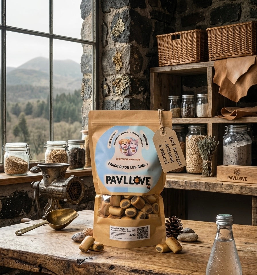 Biscuits boeuf pour chien ⭐⭐⭐⭐⭐ - Pavllove