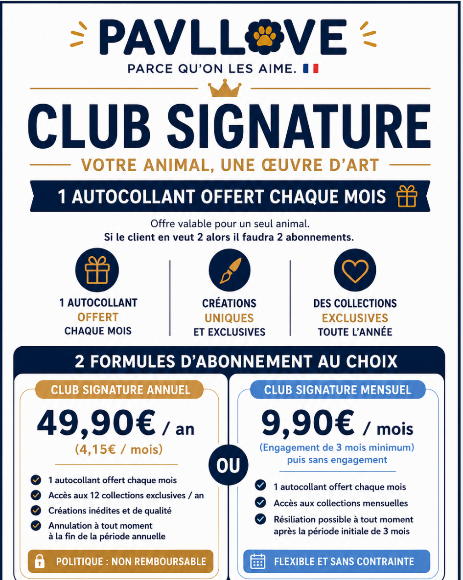 👑 Club Signature Pavllove® - Pavllove