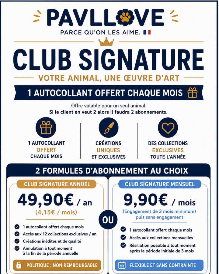 👑 Club Signature Pavllove® - Pavllove