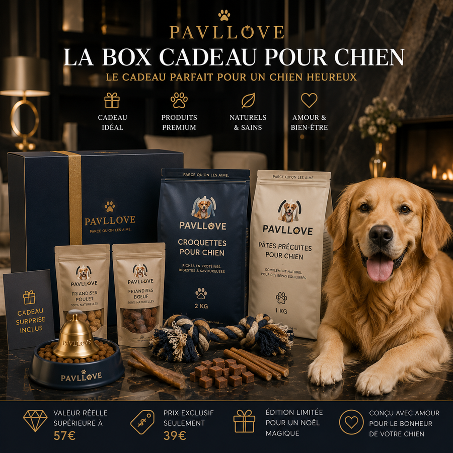 🐶 BOX CADEAU PAVLLOVE – ÉDITION SPÉCIALE CHIEN ⭐⭐⭐⭐⭐ - Pavllove