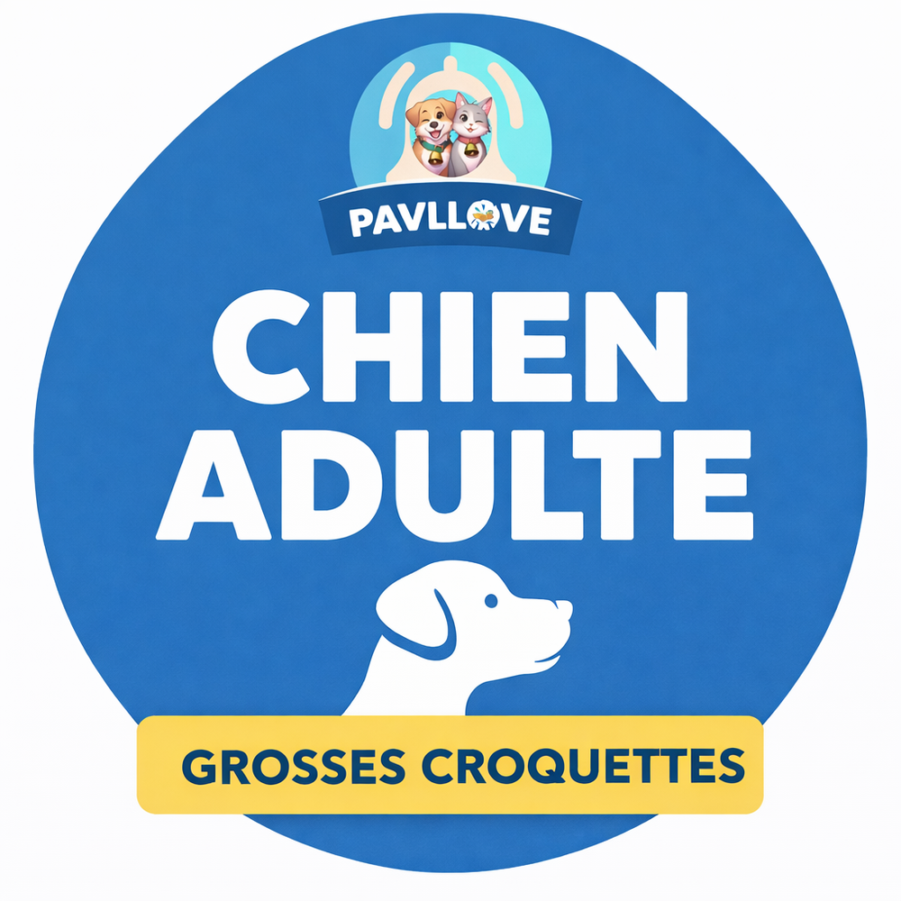Croquettes haut de gamme pour chien Adulte & Senior - Volaille ⭐⭐⭐⭐⭐ - Pavllove