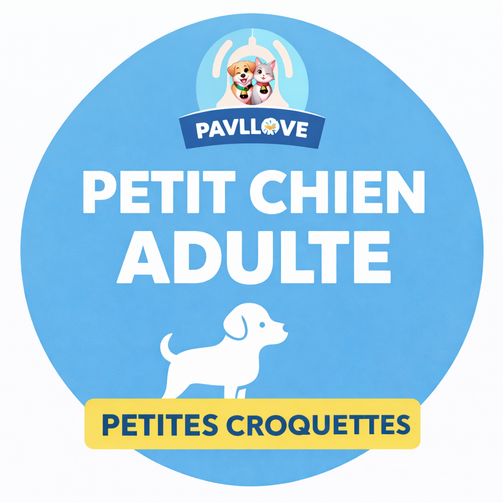 Croquettes haut de gamme pour petit chien Adulte & Senior -Volaille ⭐⭐⭐⭐⭐ - Pavllove