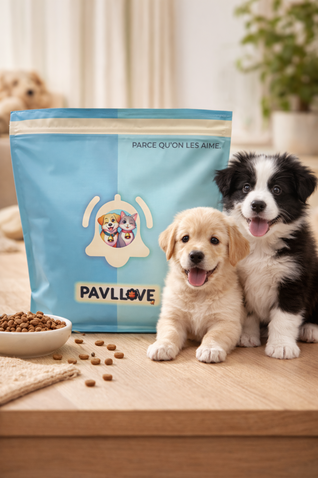 Croquettes haut de gamme pour chiot standard - Volaille (Junior Croissance) ⭐⭐⭐⭐⭐ - Pavllove