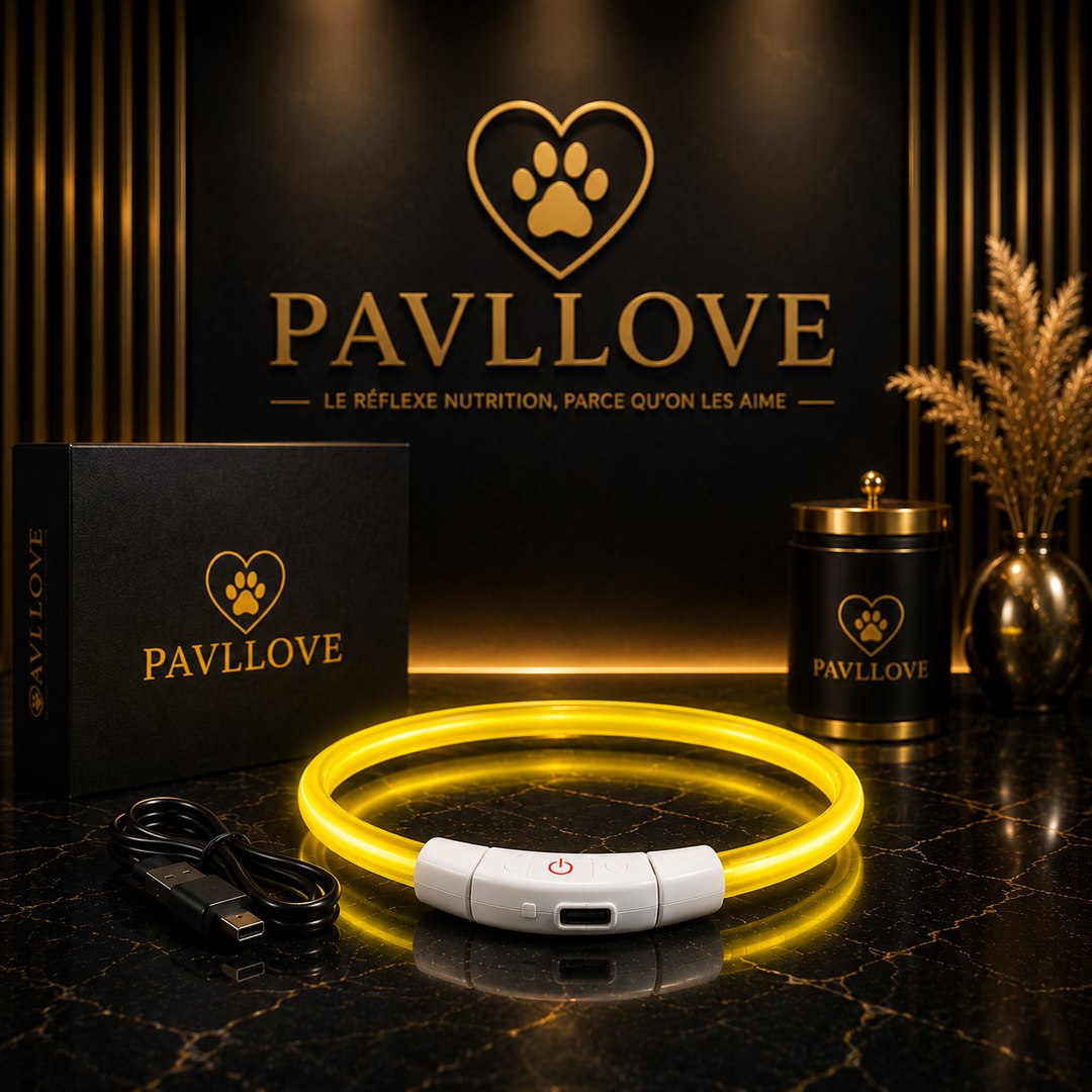 Colliers LED Pavllove pour chiens et chats ⭐⭐⭐⭐⭐ - Pavllove