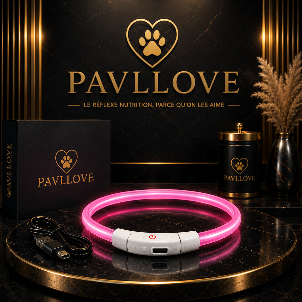 Colliers LED Pavllove pour chiens et chats ⭐⭐⭐⭐⭐ - Pavllove