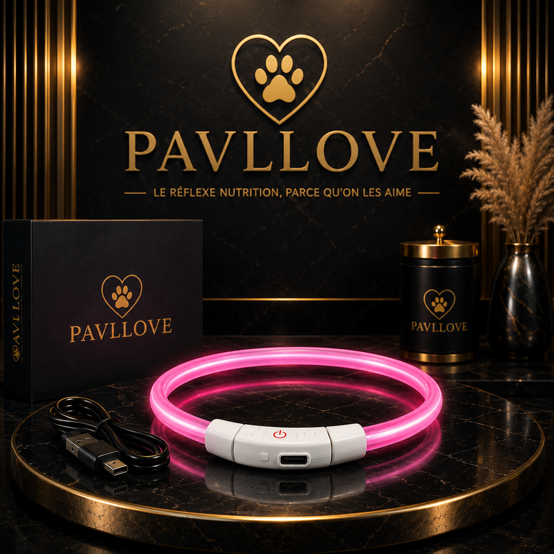 Colliers LED Pavllove pour chiens et chats ⭐⭐⭐⭐⭐ - Pavllove