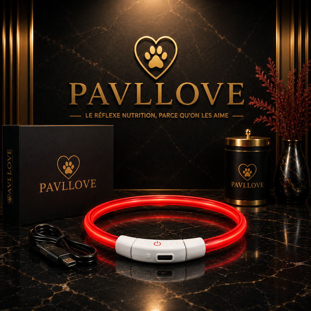 Colliers LED Pavllove pour chiens et chats ⭐⭐⭐⭐⭐ - Pavllove