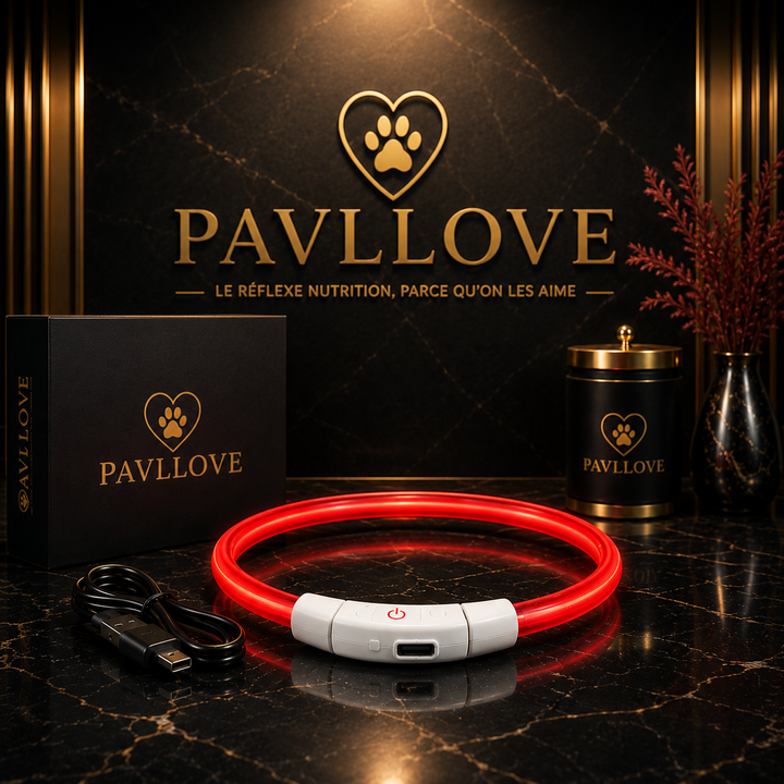 Colliers LED Pavllove pour chiens et chats ⭐⭐⭐⭐⭐ - Pavllove