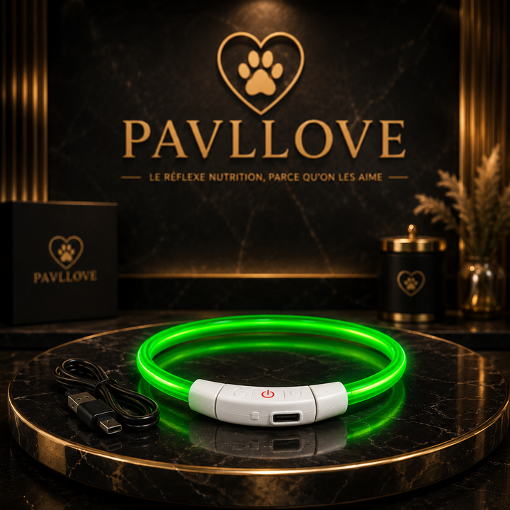 Colliers LED Pavllove pour chiens et chats ⭐⭐⭐⭐⭐ - Pavllove