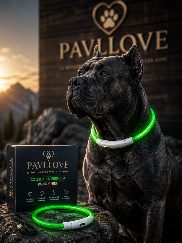 Colliers LED Pavllove pour chiens et chats ⭐⭐⭐⭐⭐ - Pavllove