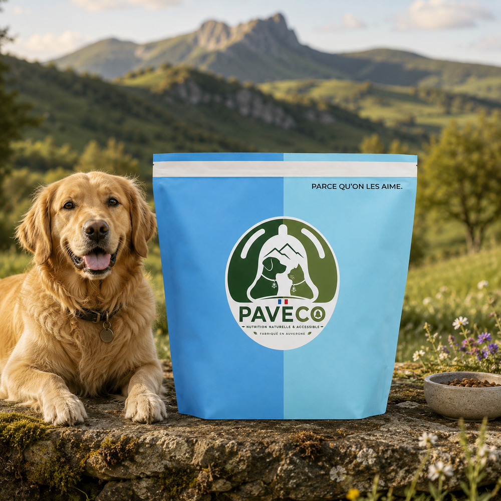 Croquettes PAVECO chien adulte volaille 22 % protéines pour entretien quotidien