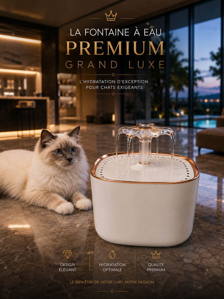 🐾 Fontaine à eau automatique 3L Pavllove – Hydratation pure et continue pour votre chat ⭐⭐⭐⭐⭐ - Pavllove