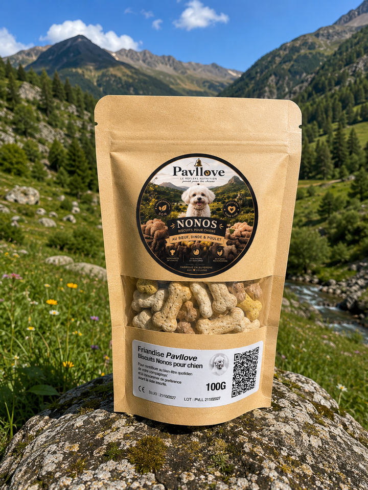 Nonos friandises pour chien ⭐⭐⭐⭐⭐ - Pavllove