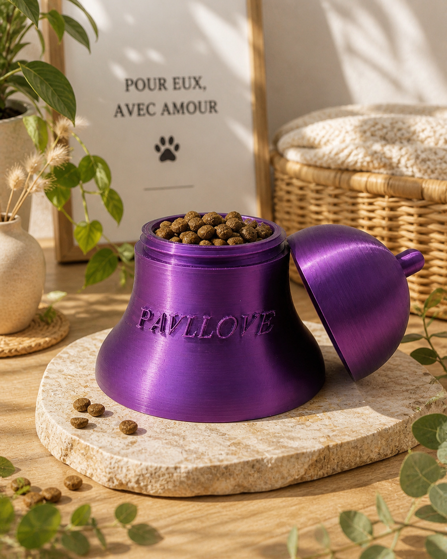Récipient friandises & croquettes (Personnalisable) ⭐⭐⭐⭐⭐ - Pavllove