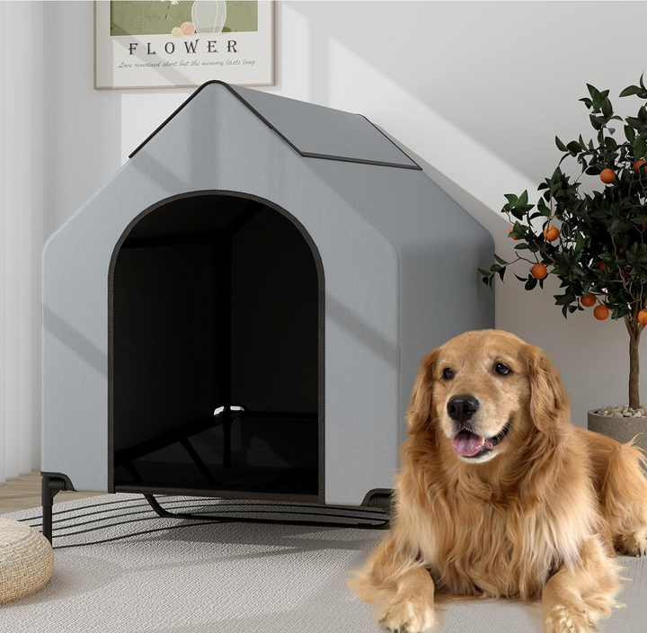 🏡 La Niche pour chien, d'exterieur ou d'interieur, Robuste, Ventilée & Facile à Vivre ! 🐾 - Pavllove