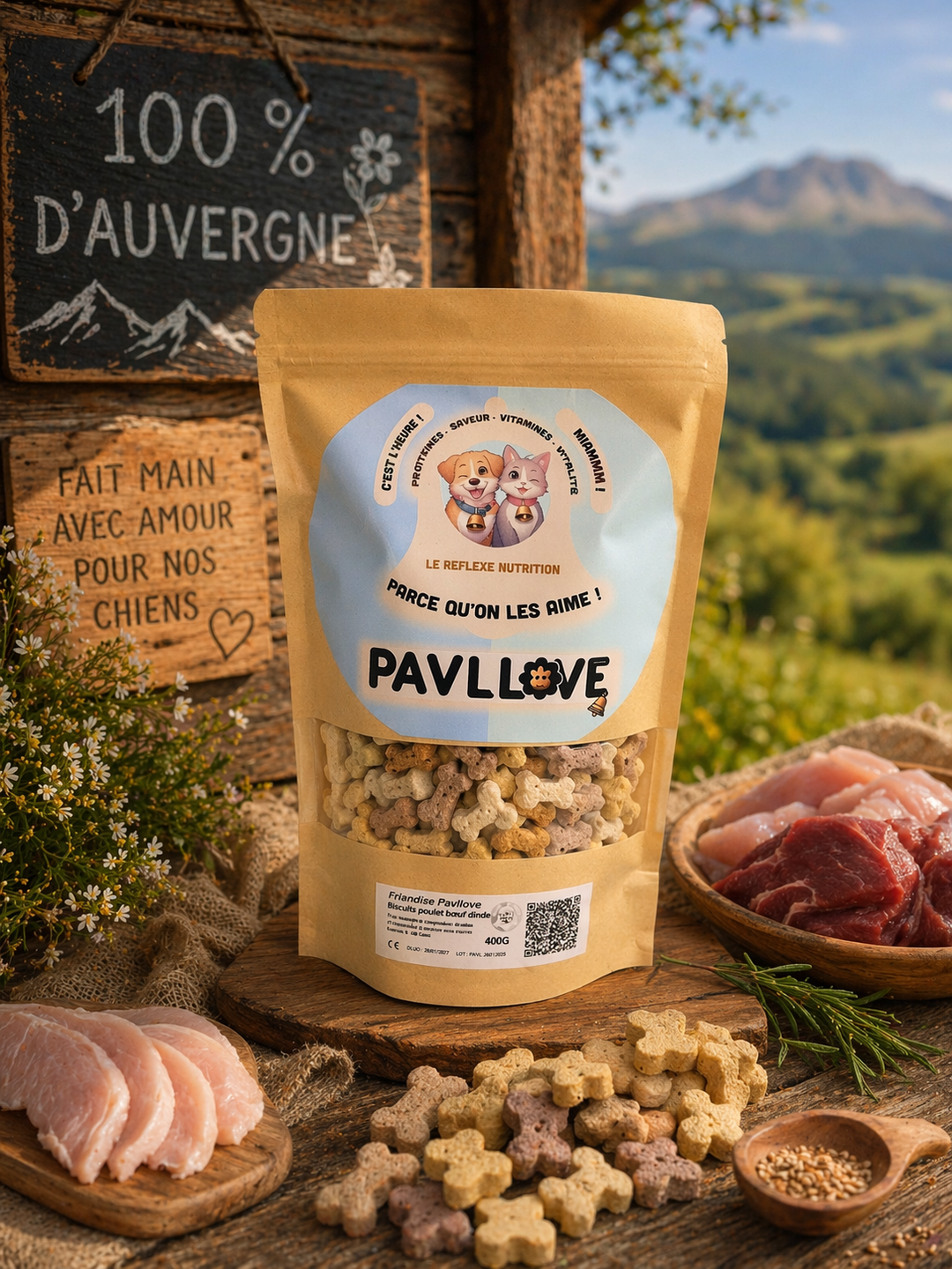 Nonos friandises pour chien ⭐⭐⭐⭐⭐ - Pavllove