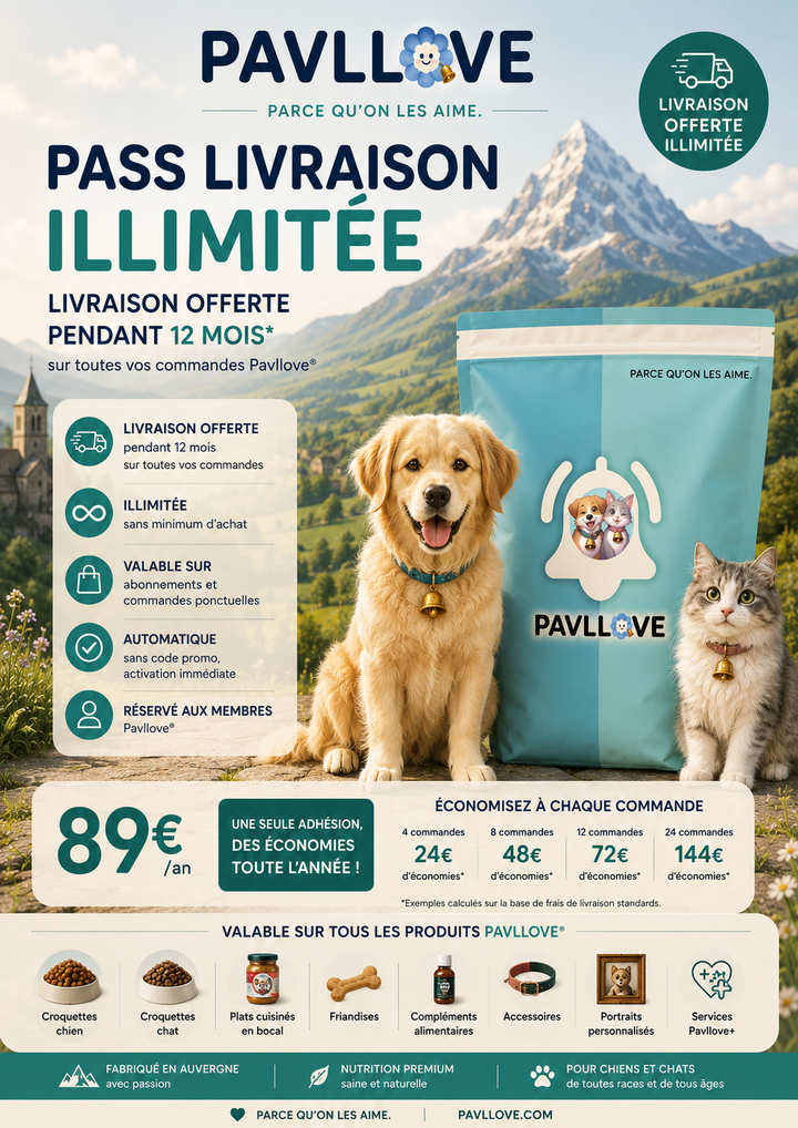 🚚 Pass Livraison PAVLLOVE® (point relais)