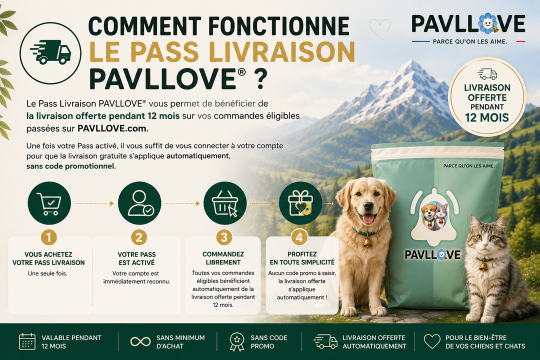 🚚 Pass Livraison PAVLLOVE® (point relais)