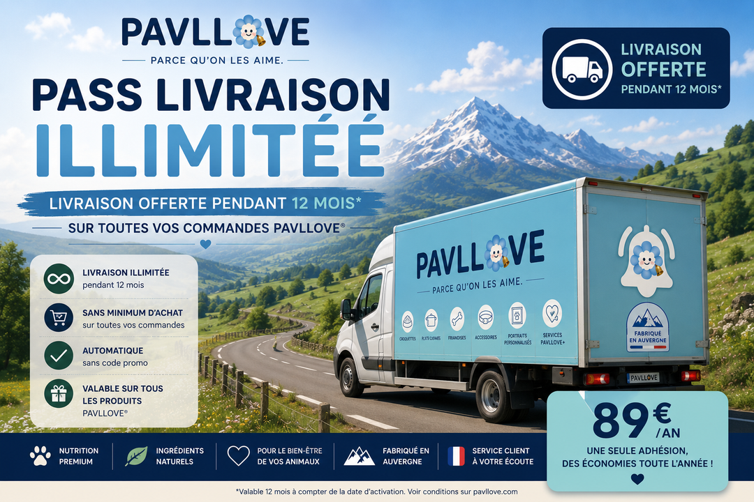 🚚 Pass Livraison PAVLLOVE® (point relais)