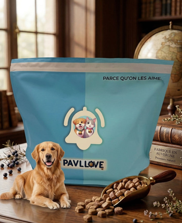 Croquettes haut de gamme pour chien Adulte & Senior - Volaille ⭐⭐⭐⭐⭐ - Pavllove