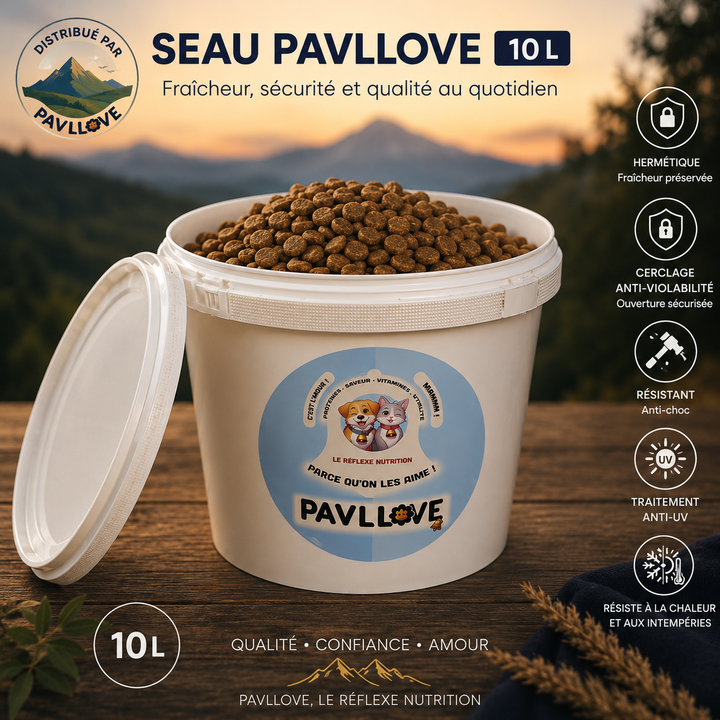 Seau Pavllove - contenant (vide) - Pavllove