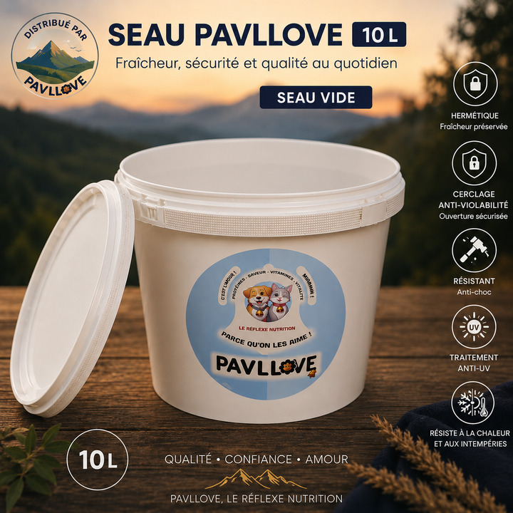 Seau Pavllove - contenant (vide) - Pavllove