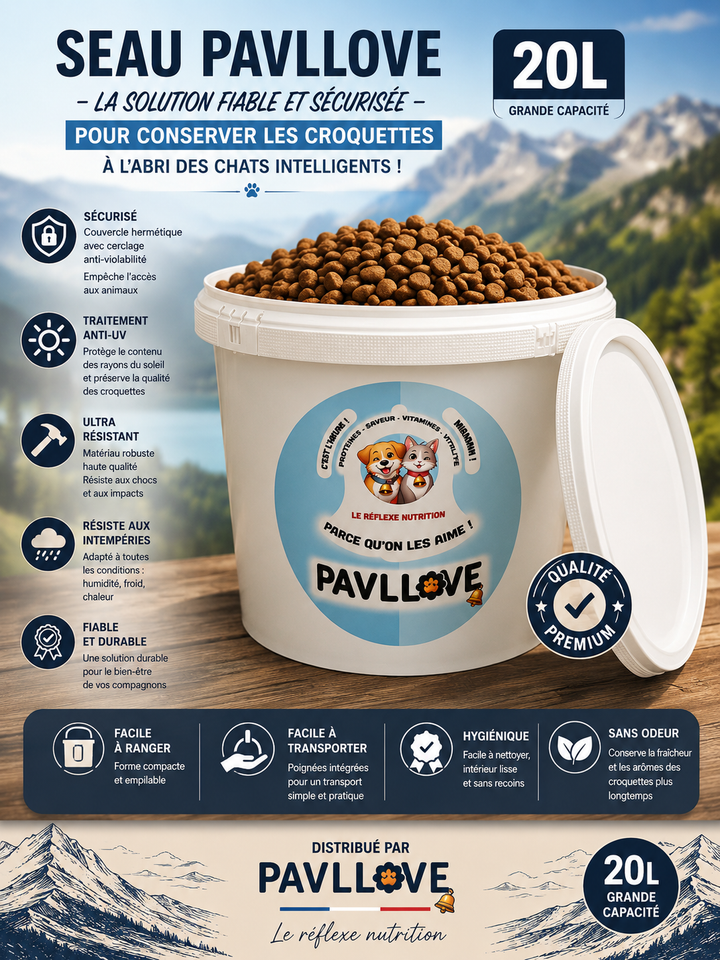 Seau Pavllove - contenant (vide) - Pavllove
