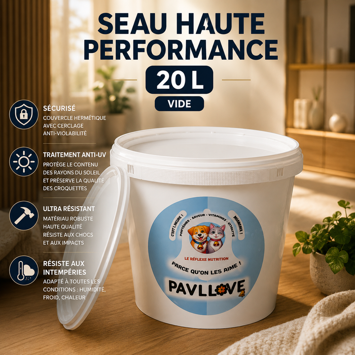 Seau Pavllove - contenant (vide) - Pavllove