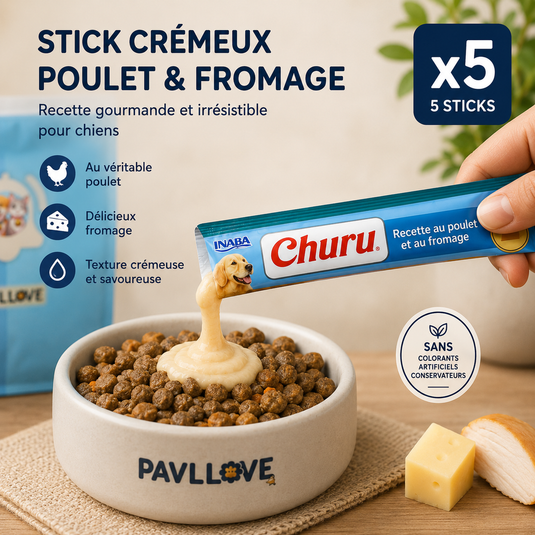 🐶 Topping Poulet & Fromage 14g (sauce) ⭐⭐⭐⭐⭐ - Pavllove