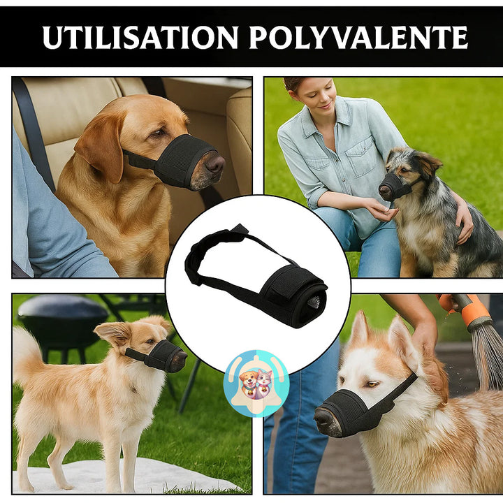 🐾 Muselière Confort Pavllove, Protection Douce & Sécurisée pour Votre Chien ⭐⭐⭐⭐⭐ - Pavllove