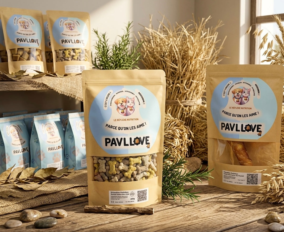 Nonos friandises pour chien ⭐⭐⭐⭐⭐ - Pavllove