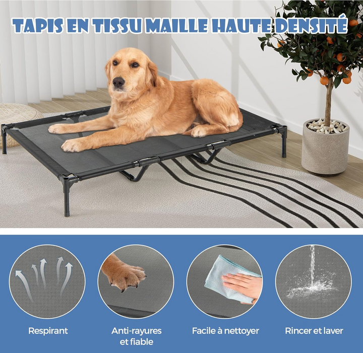 🏡 La Niche pour chien, d'exterieur ou d'interieur, Robuste, Ventilée & Facile à Vivre ! 🐾 - Pavllove