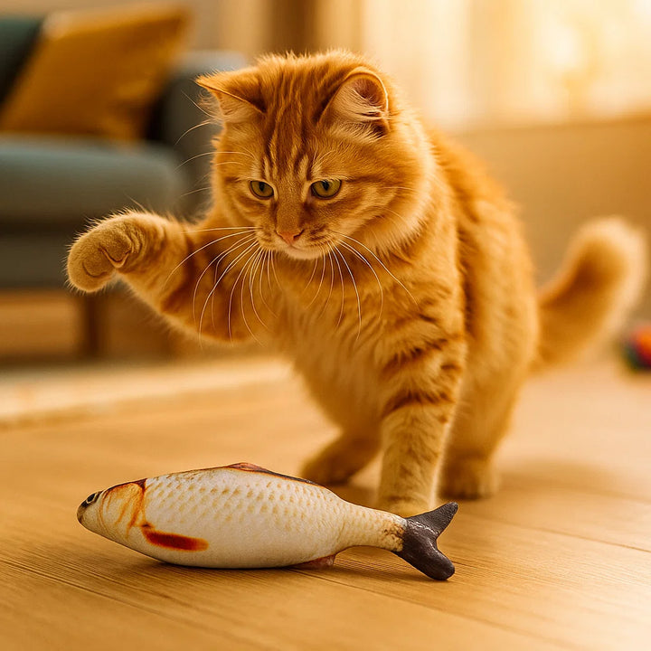🐟 Jouet poisson Le doudou préféré des chats 🐱 ⭐⭐⭐⭐⭐ - Pavllove