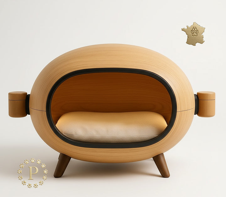 COCOON Pavllove – niche design chien chat artisanale sur mesure ⭐⭐⭐⭐⭐ - Pavllove